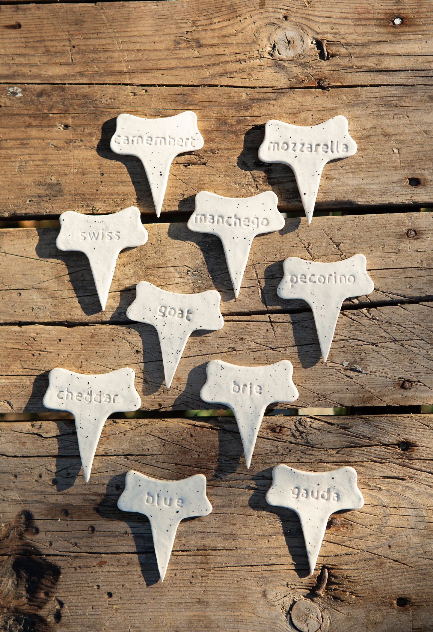 Ceramic Cheese Markers